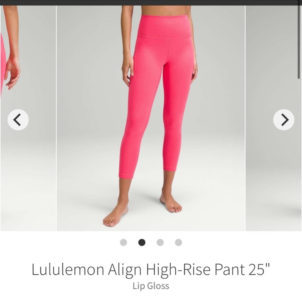Lululemon Align High-Rise Pant 25" - Size 0